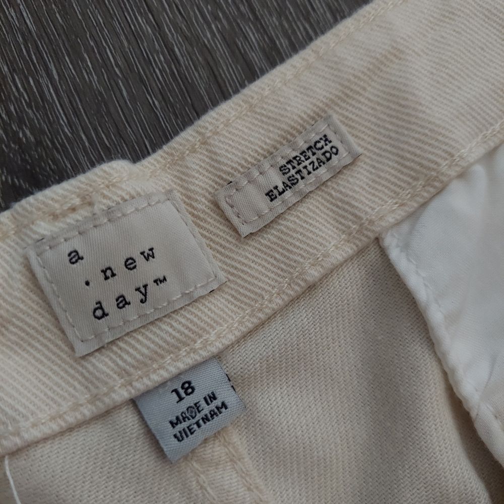 A New Day Wide-Leg Crop Pants High Rise Size 18 - Picture 4 of 11